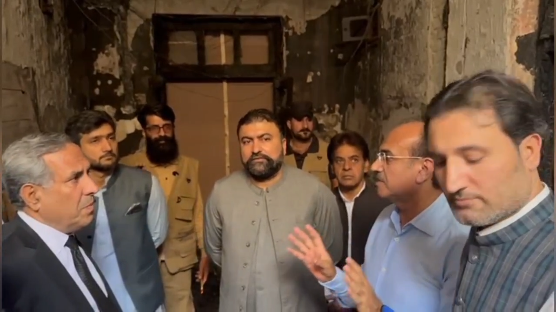 CM,CJ Visits Fire-Affected Science College, CM Orders Immediate Action