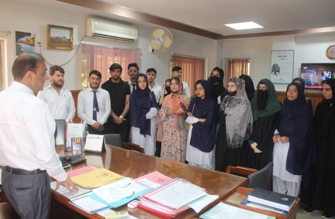 BUITEMS Students and Faculty Members Visit NAB Office