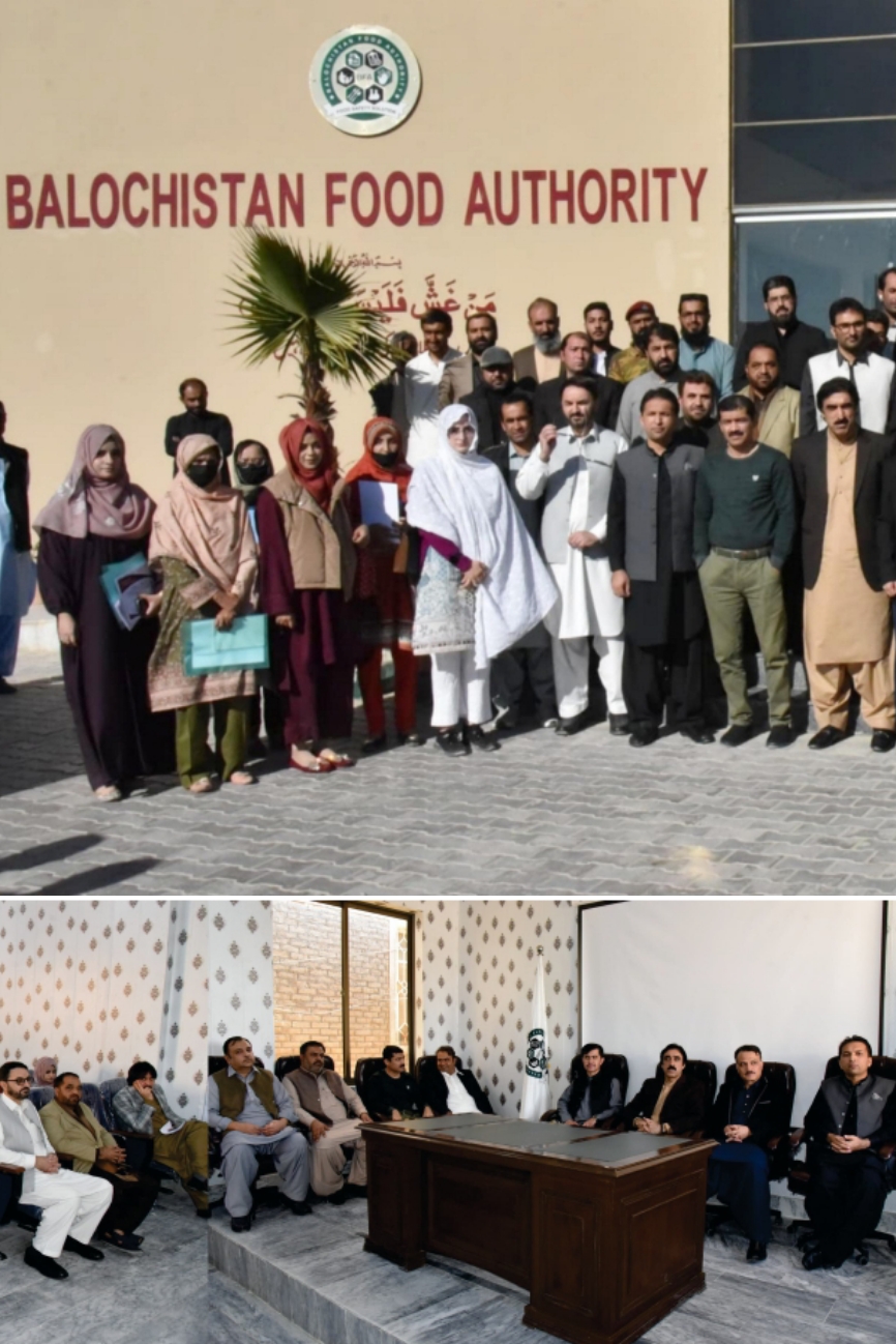Balochistan Food Authority Hosts Successful SOPRAN Project Training Workshop