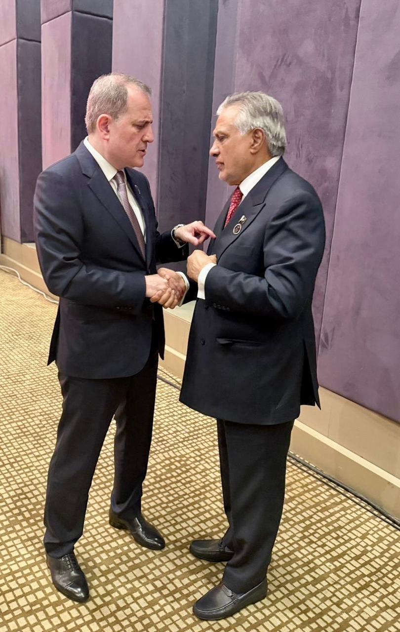 DPM/FM Dar, Azerbaijan FM discuss regional developments