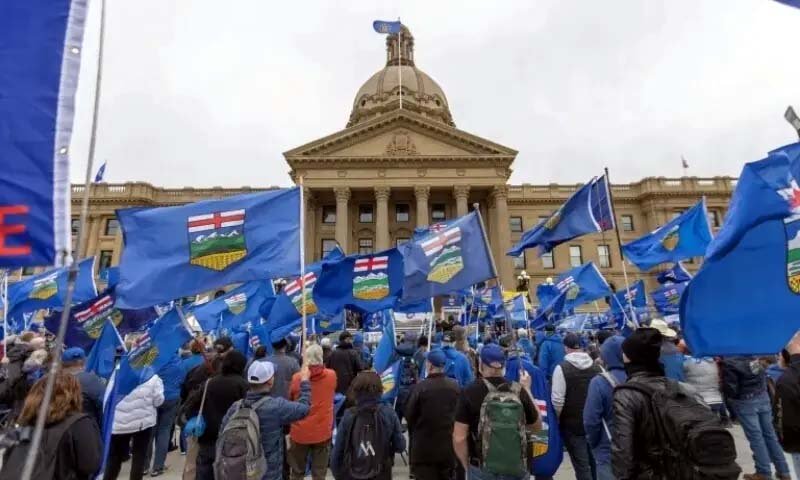 Oil-rich Alberta vote to determine next step towards possible separation from Canada